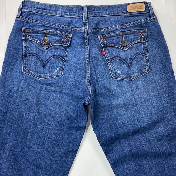 Vintage 80s 90s Levi’s 515 Boot Cut Women Jeans Size 12 - Picture 4 of 16
